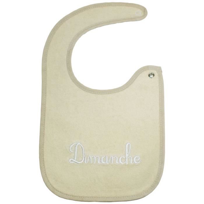 Set di 7 bavaglini giornalieri per neonati BABYCALIN - 17 x 29 cm