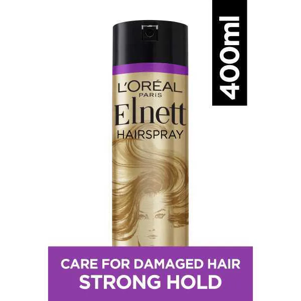 L'Oréal Elnett Haarspray voor Beschadigd Haar met Arganolie 400ml