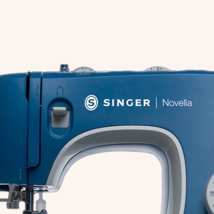 Macchina da cucire meccanica - SINGER - Novella - Potente motore da 70W - 23 programmi di cucitura