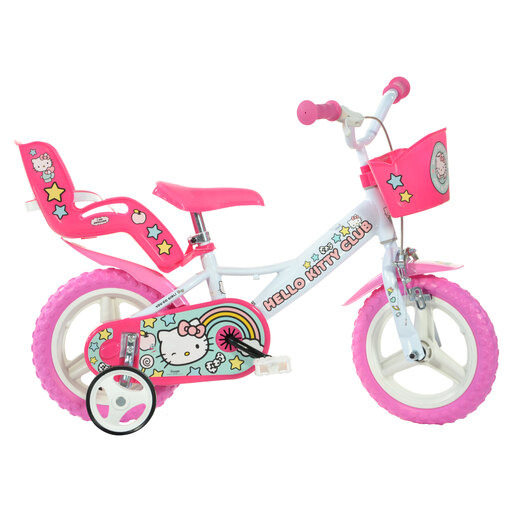 Bicicleta infantil Hello Kitty de 12 polegadas