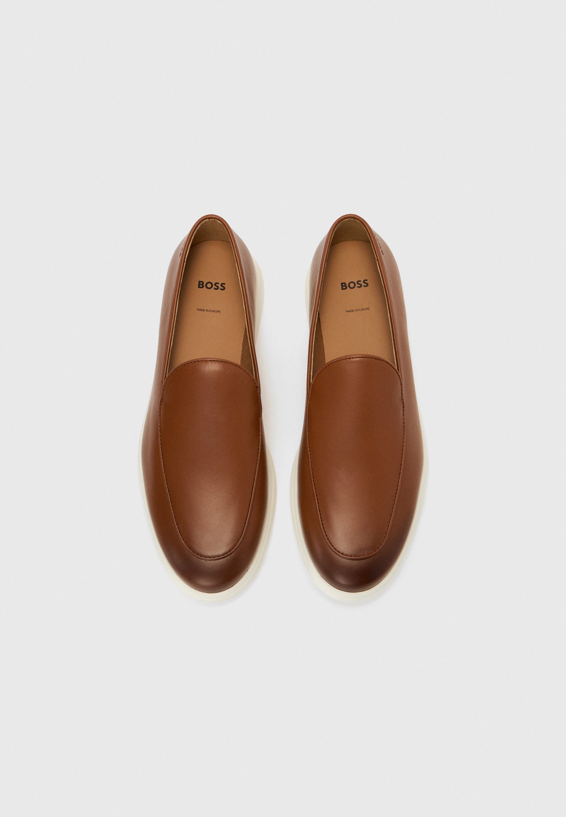 BOSS SIENNE - Slip-on - marrone medio