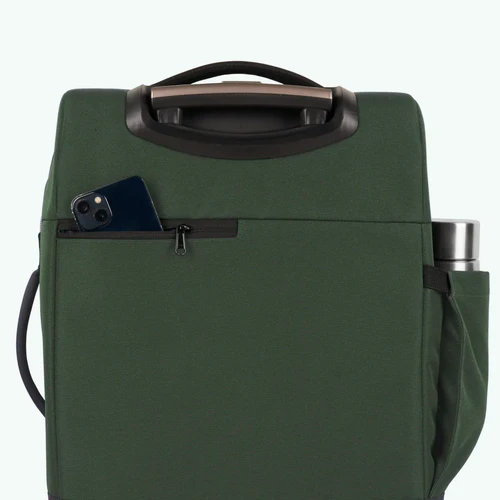 Cabaia Kleiner Coromandel-Softkoffer mit 4 Rollen, Khaki