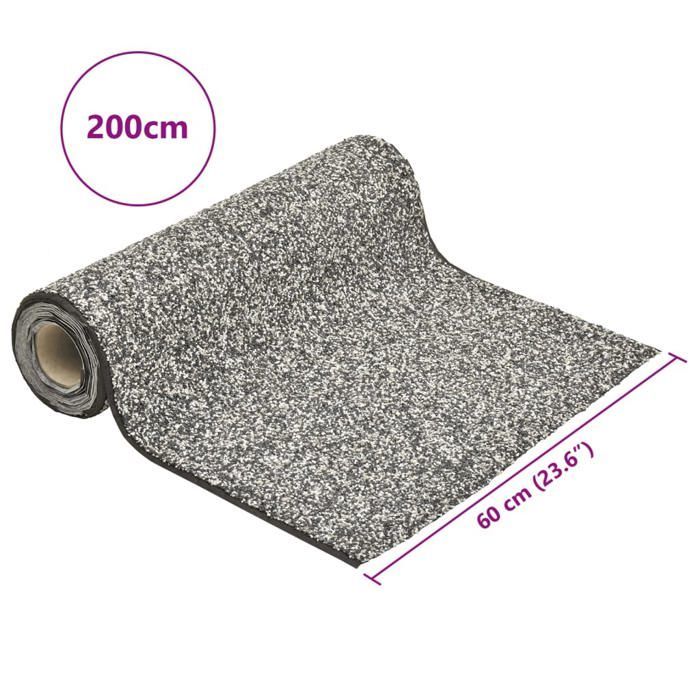 Rotolo di rivestimento in pietra - vidaXL - Grigio - 200x60 cm - Resistente - Design naturale