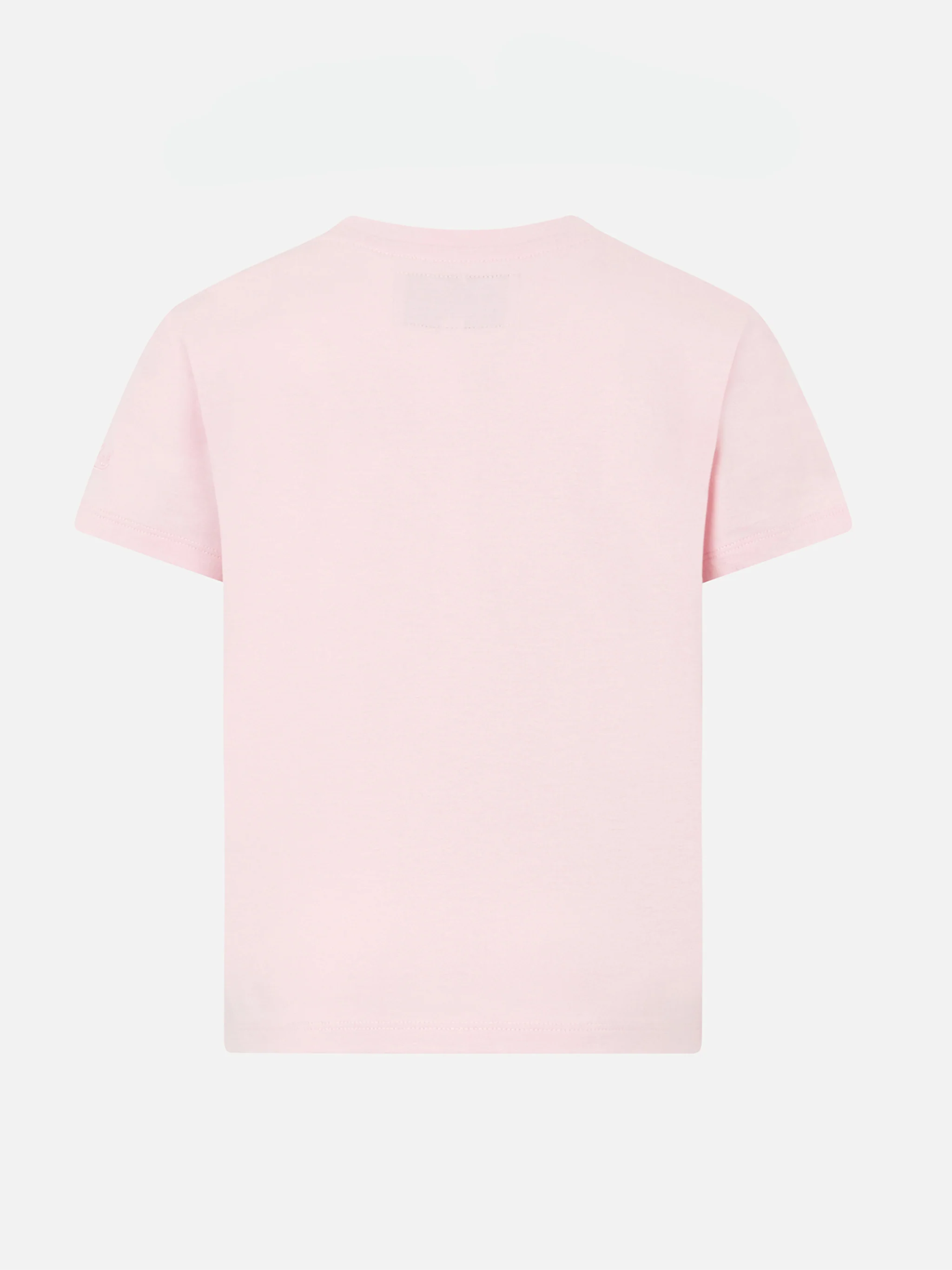 T-shirt van zwaar katoen voor meisjes met Barbie St. Barth-print | EDI