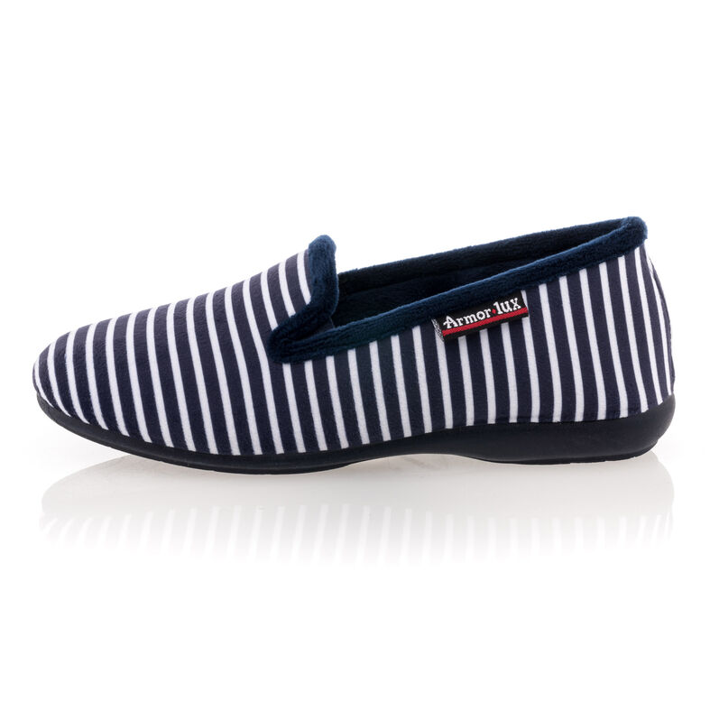 Pantuflas azules para mujer