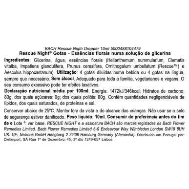 Noční kapky Bach Flower Remedies Rescue 10 ml