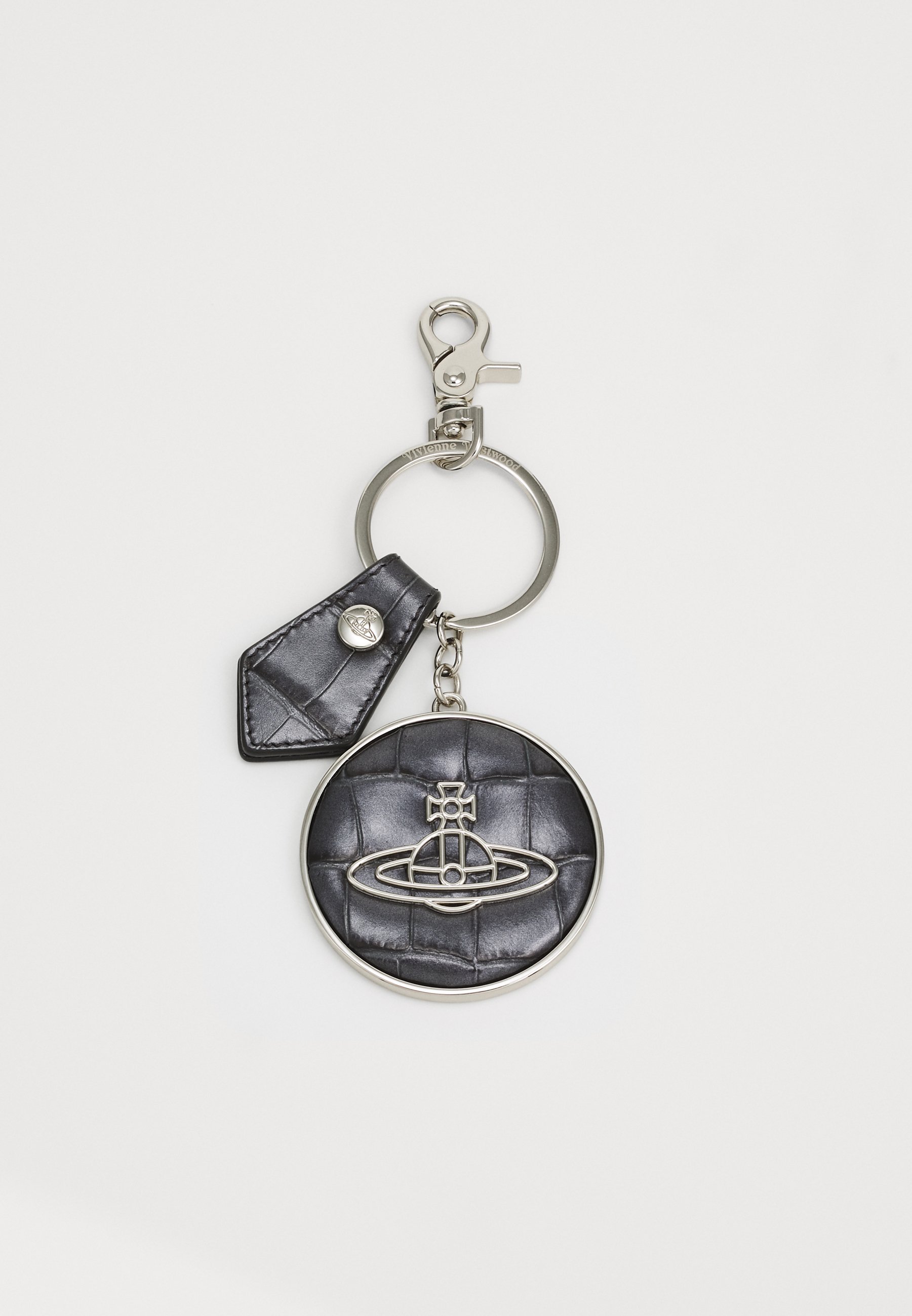 Vivienne Westwood THIN LINE SLEUTELHANGER UNISEX - Sleutelring - antraciet