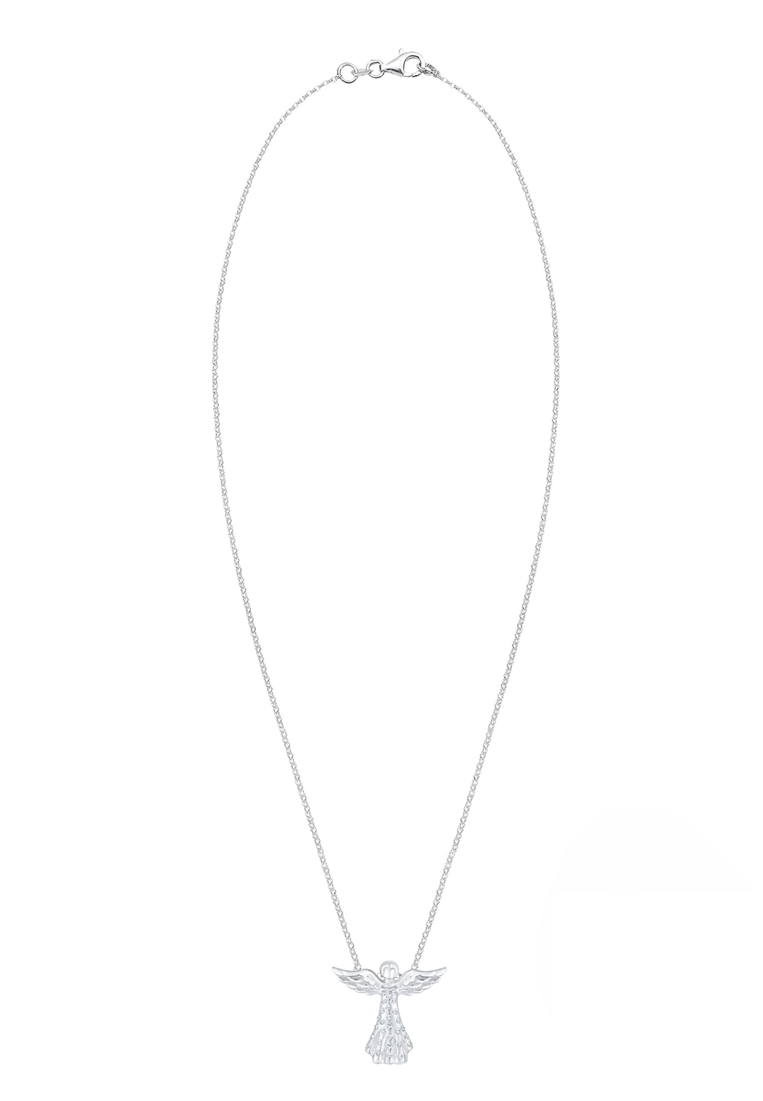 Elli Femme Pendentif d'Ange en Argent Sterling 925 avec Cristaux