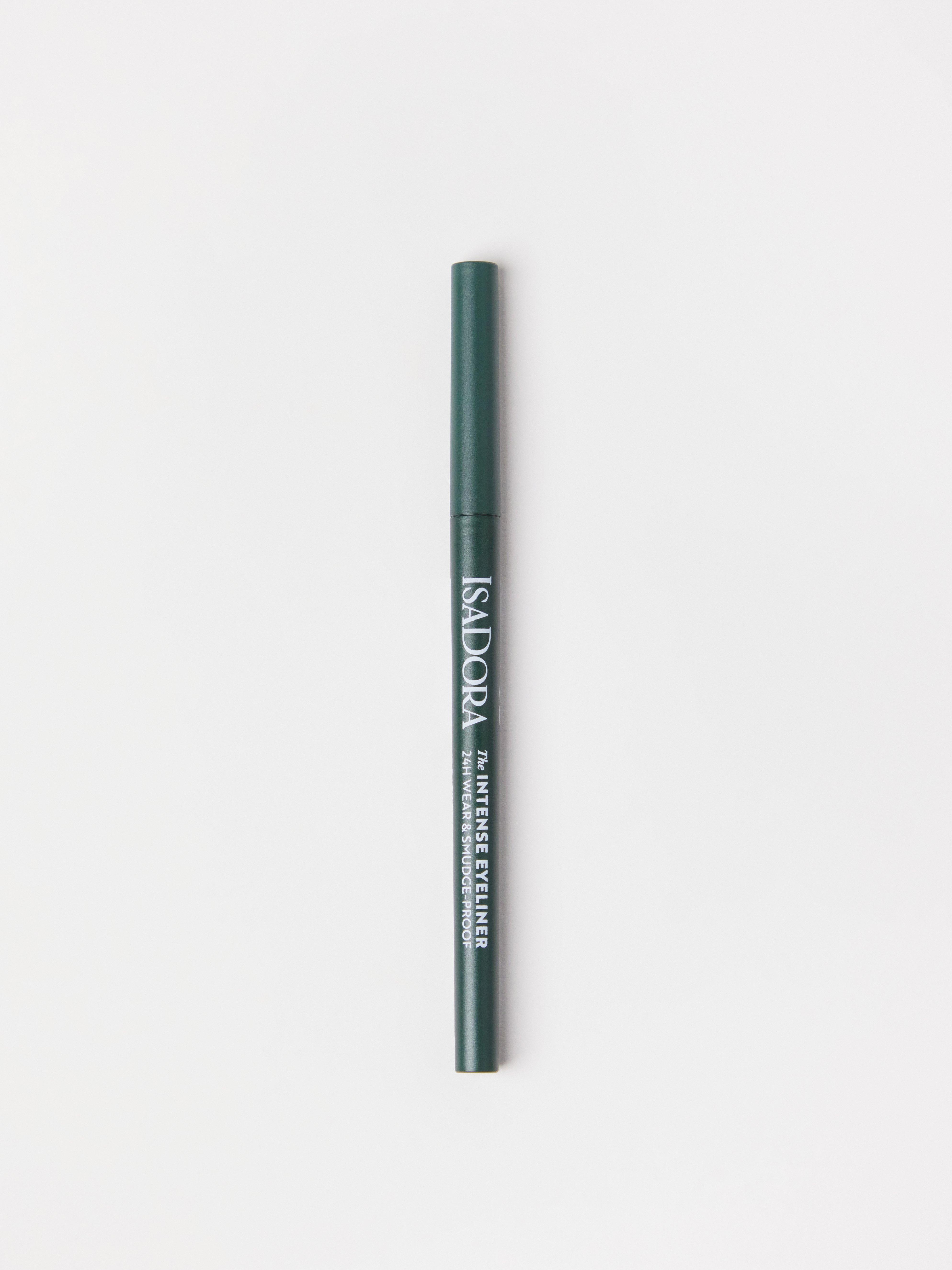 ISADORA Intense Eyeliner 24H Wear-proof, odolný proti rozmazání, odstín 67 TMAVĚ ZELENÁ