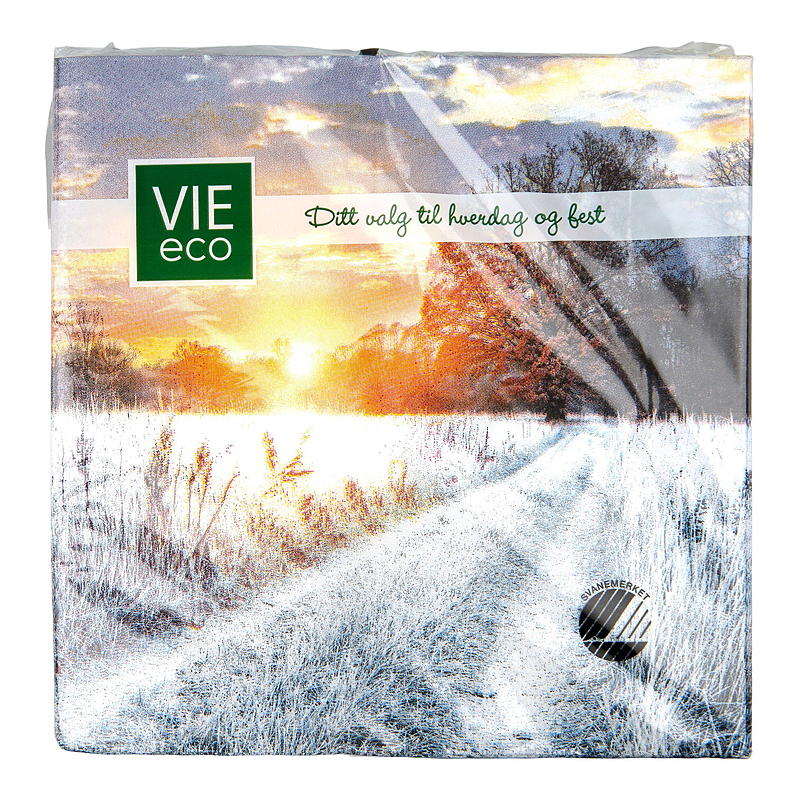 Vie Eco Servetter 20-pack 33x33 cm, Vinter