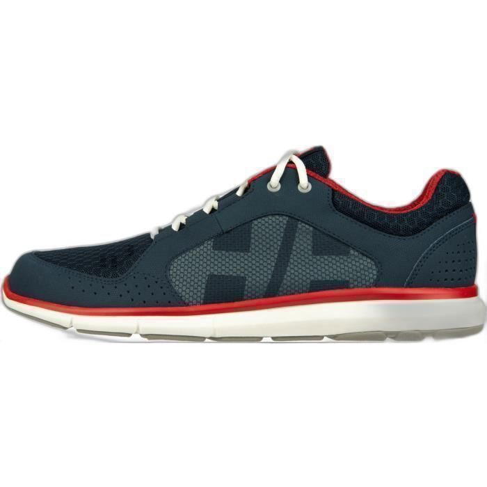 Chaussures de nautisme aquatiques Helly Hansen Ahiga V4 Hydropower - navy/flag red/off whit - 41