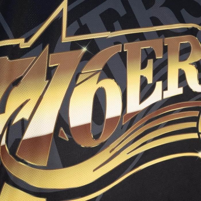 Basketballtrøje - MITCHELL & NESS - Big Face 4.0 - Ærmeløs - Sort - Åndbar