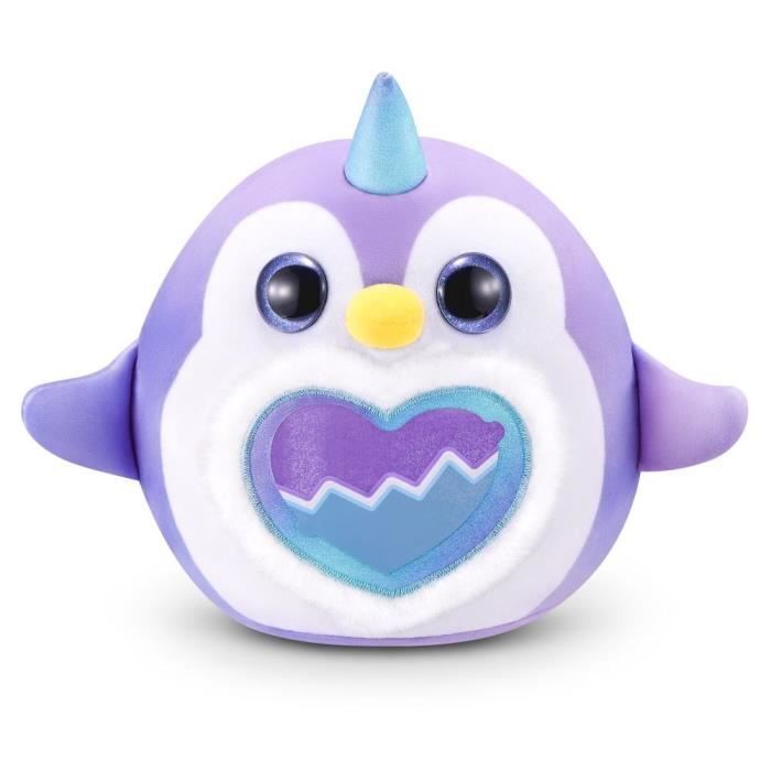 Surprise Plush Egg - RAINBOCORNS - Eggzania Frozen Mania - Frosty Theme - Plush to Discover - Accessories Included