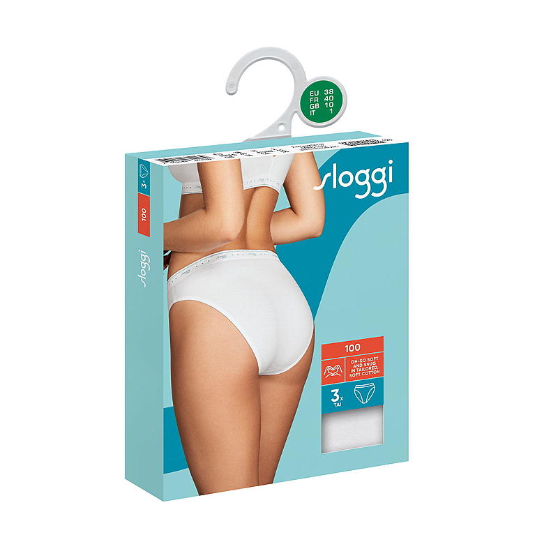 Sloggi Sloggi 3-pack slips storlek 42