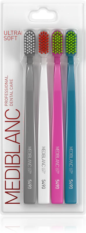 MEDIBLANC 5490 Ultra Soft ultra mäkké zubné kefky