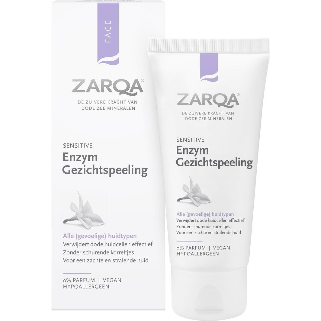 ZARQA itin švelnus fermentinis veido šveitiklis – 50 ml