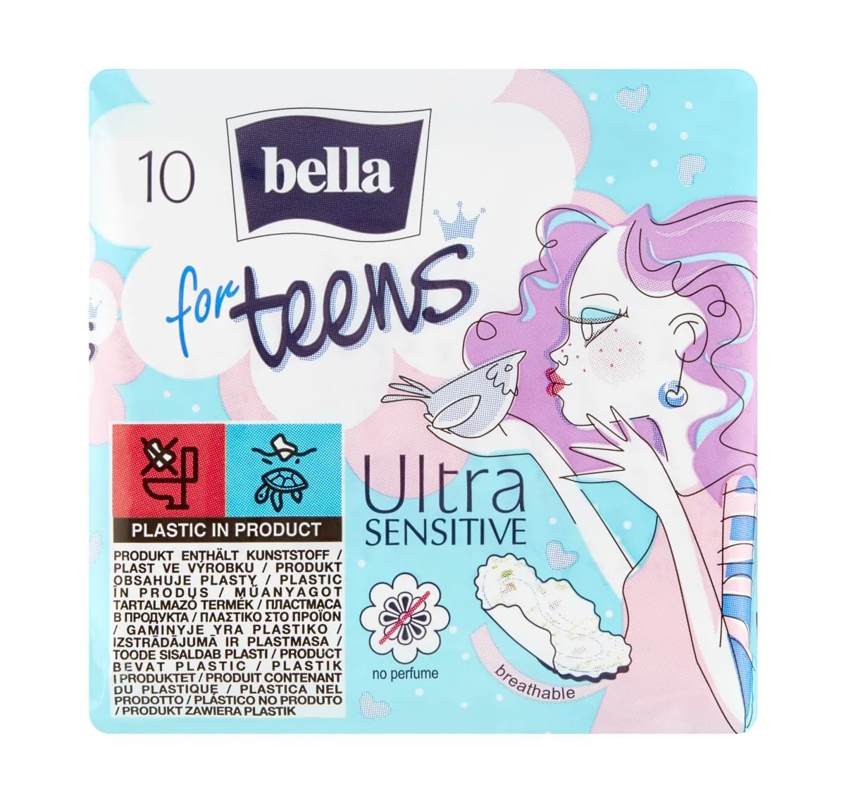 Bella For Teens podpaski Sensitive