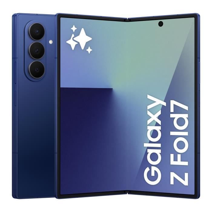 SAMSUNG Galaxy Z Fold7 5G Smartphone 256 GB Blue - French Version