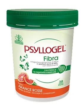 PSYLLOGEL Psyllogel Fiber met bloedsinaasappelsmaak 170 g Voedingssupplement voor een gezonde darmflora
