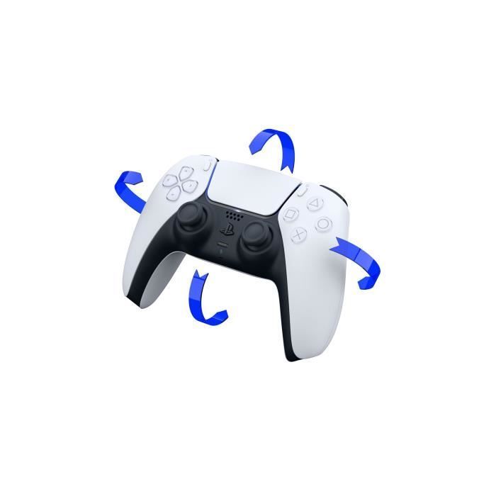 Controller wireless DualSense per PS5, colore bianco, confezione regalo - PlayStation ufficiale