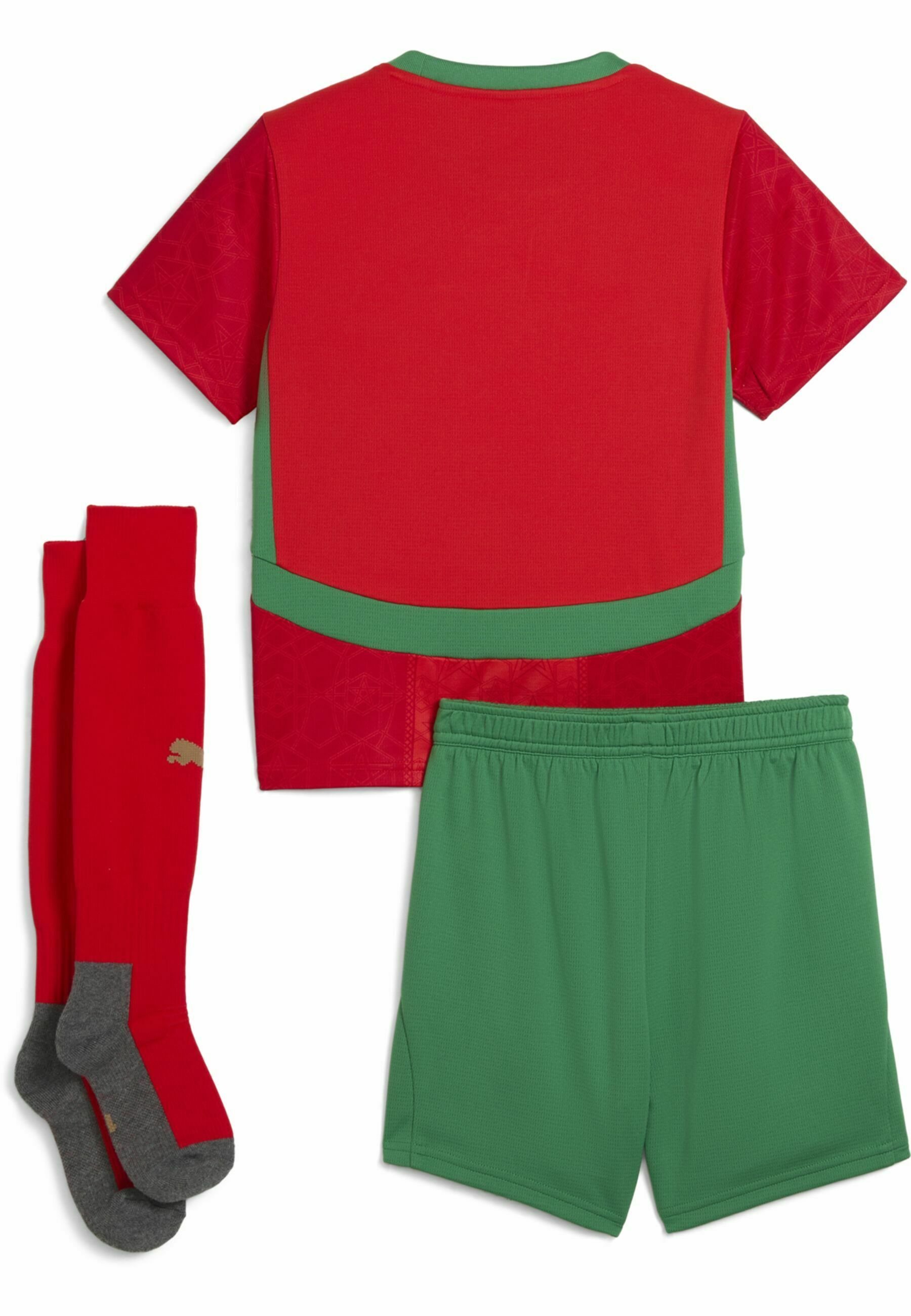 Puma Sports T-shirt - rood-archiefgroen