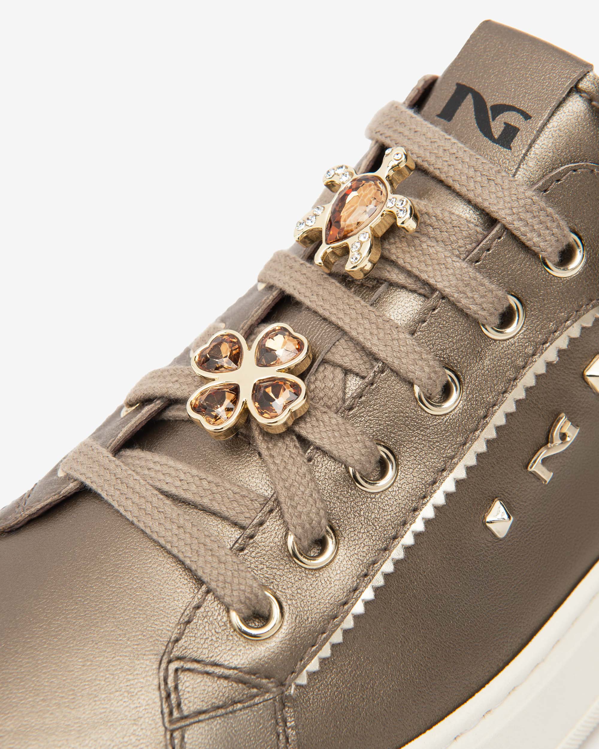  Damen-Sneaker aus Leder und Funktionsmaterial
