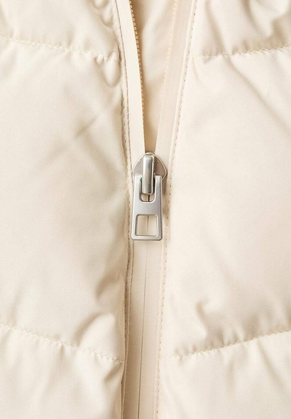 Cappotto invernale Mango - bianco sporco
