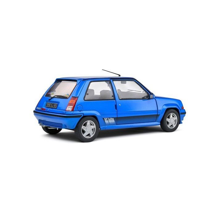 Miniatura - SOLIDO - Renault 5 GT Turbo MK2 - Azul Claro - 1989 - 1/18