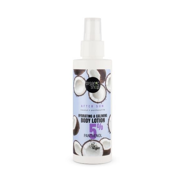 Organic Shop Napozás utáni hidratáló és nyugtató testápoló 150ml