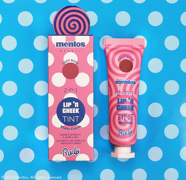 Απόχρωση για τα χείλη και τα μάγουλα Mentos