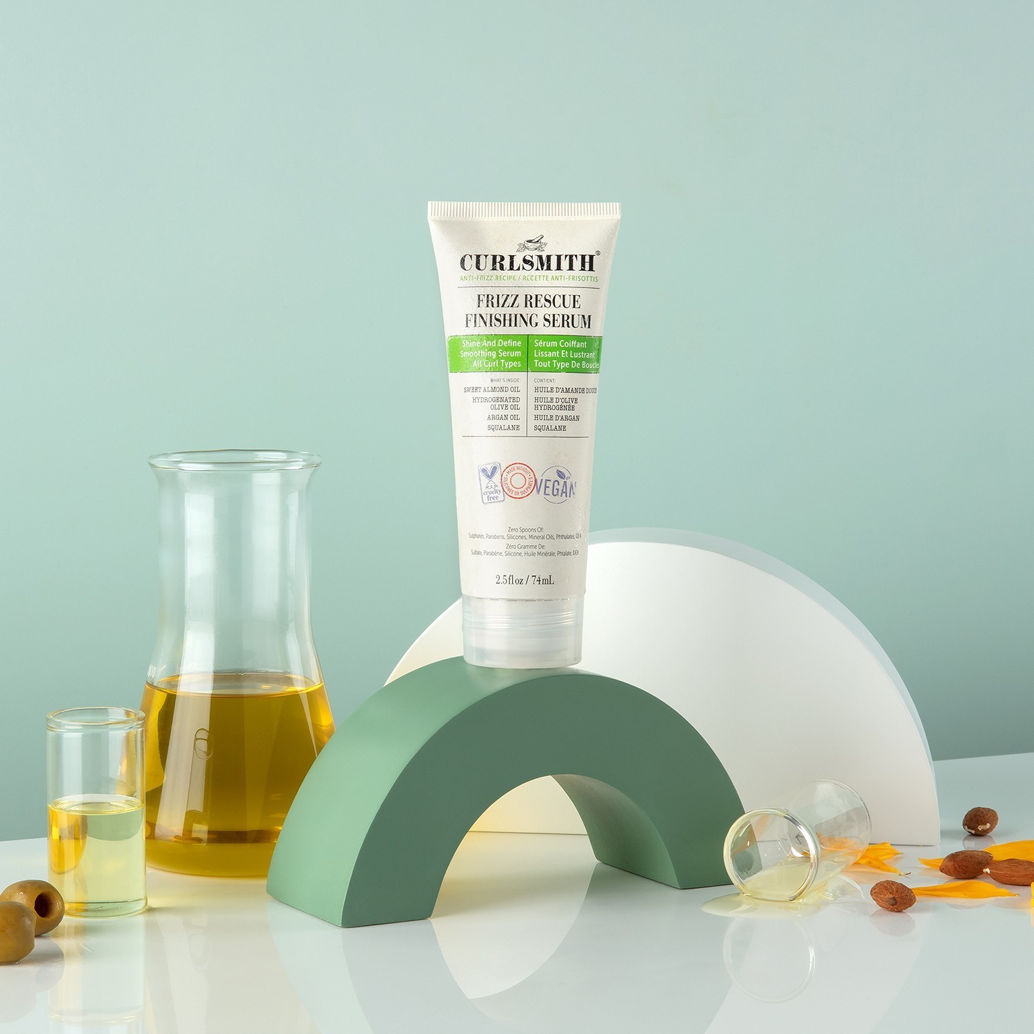 Curlsmith Hair Rescue Frizz Rescue završni serum - 74 ml