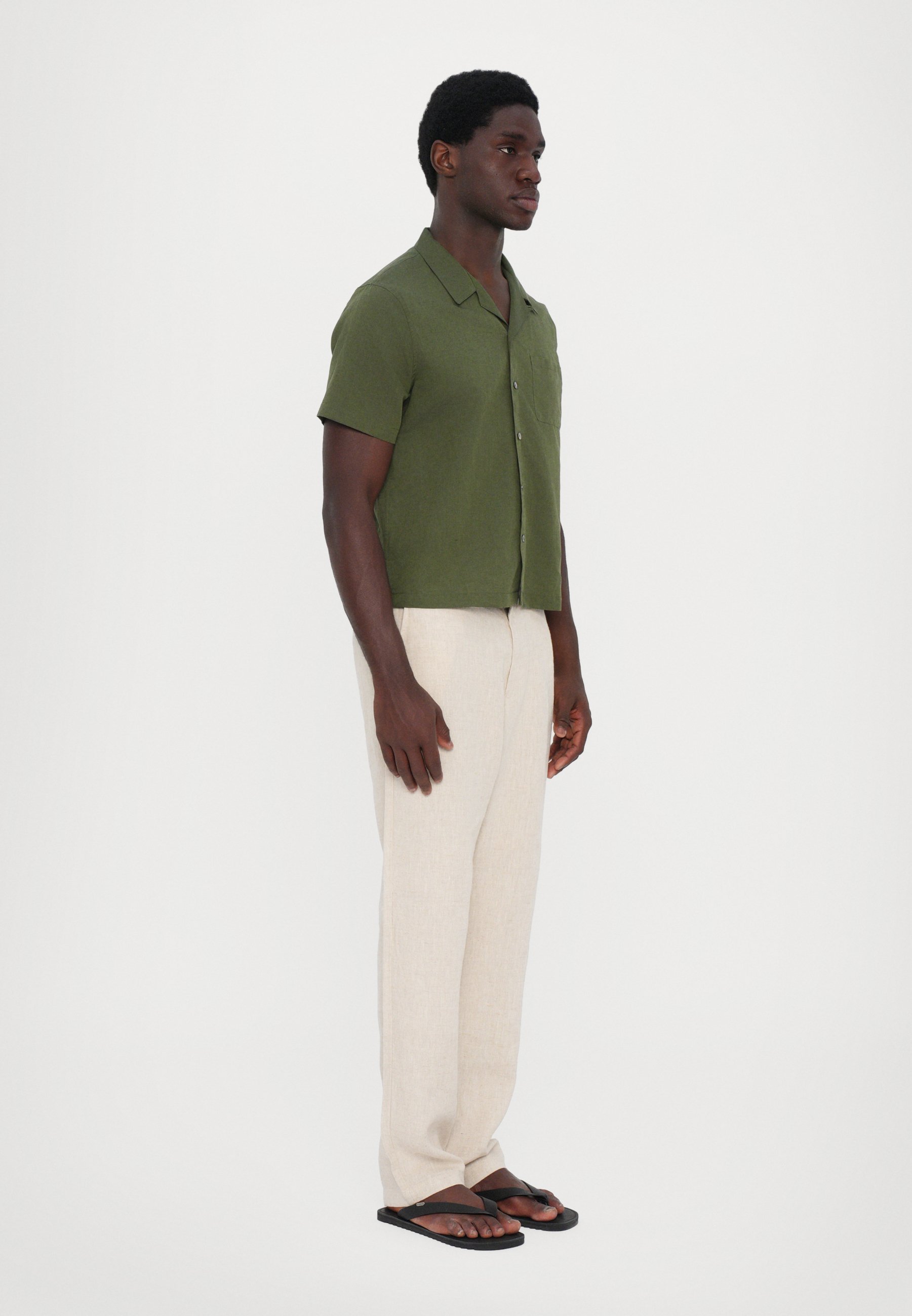 Zadig & Voltaire SLONY - Overhemd - gebruikte kaki