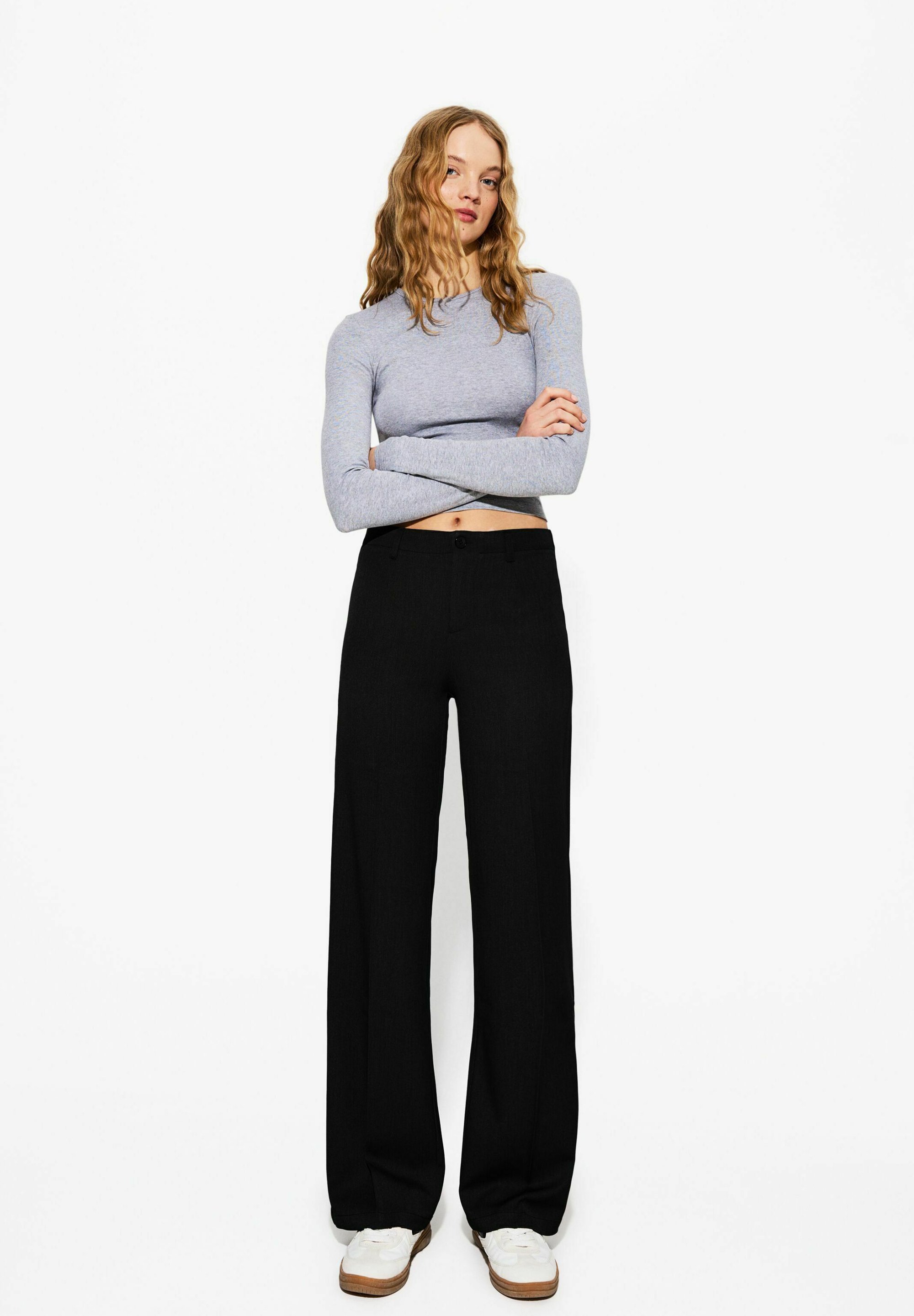 Bershka-broek - zwart