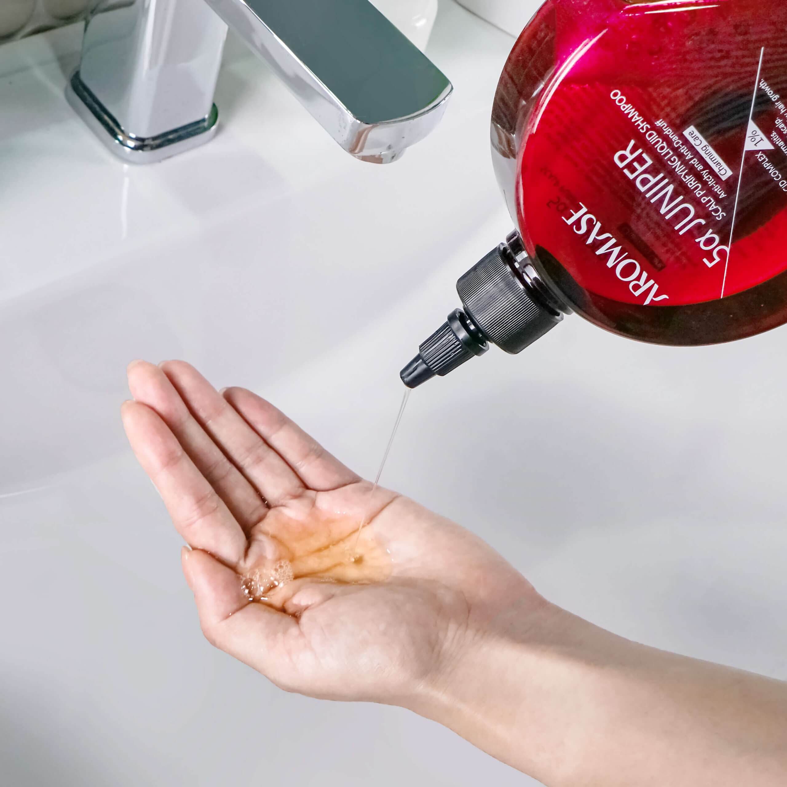 Șampon lichid purificator pentru scalp Aromase 5a Juniper (Îngrijire fermecătoare)