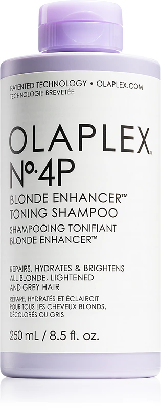 Olaplex N°4P Blond Enhancer Toning Shampoo fialový tónovací šampón neutralizujúci žltkasté tóny