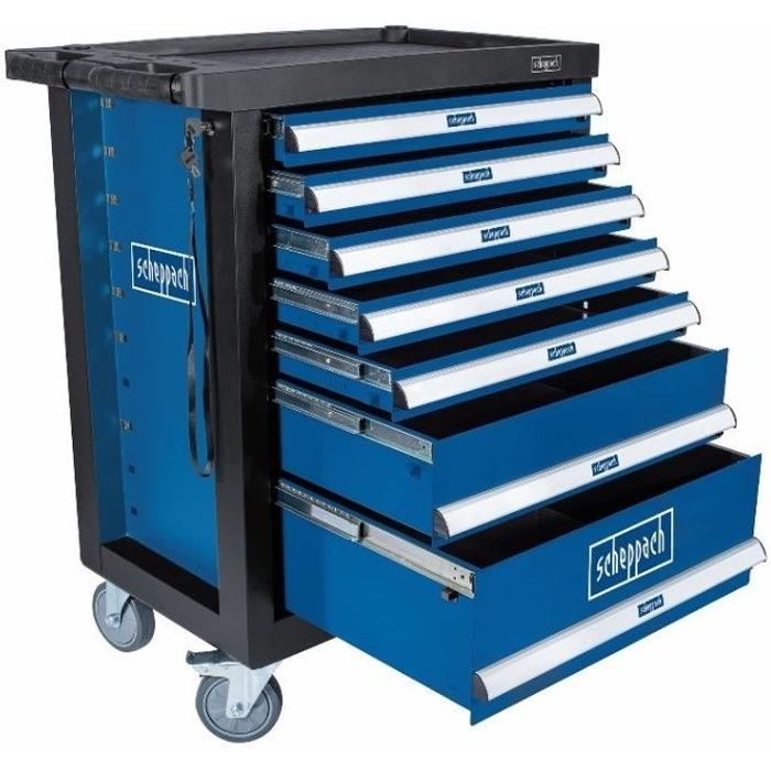 SCHEPPACH gereedschapswagen - TW1100 - 70 stuks (wagen inbegrepen)
