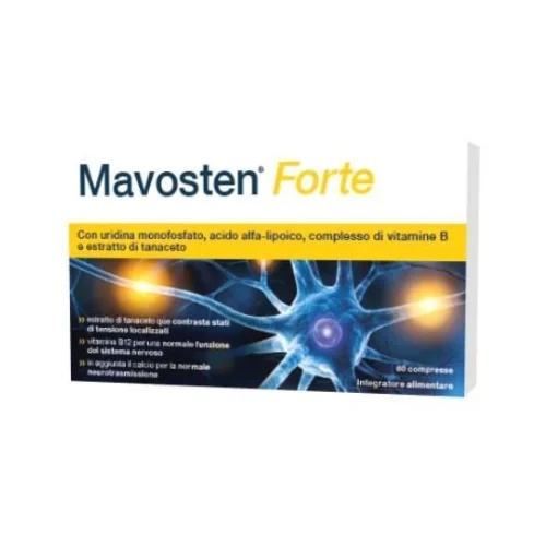 MAVOSTEN Mavosten Forte Complément alimentaire pour un système nerveux sain 60 comprimés