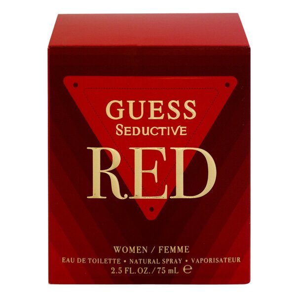 „Guess Seductive Red“ moterims skirtas tualetinis vanduo, 75 ml