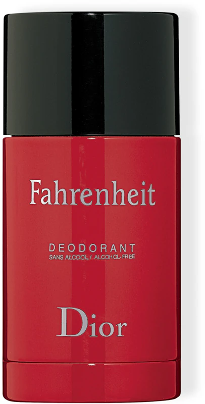 Desodorante em bastão DIOR Fahrenheit sem álcool para homens