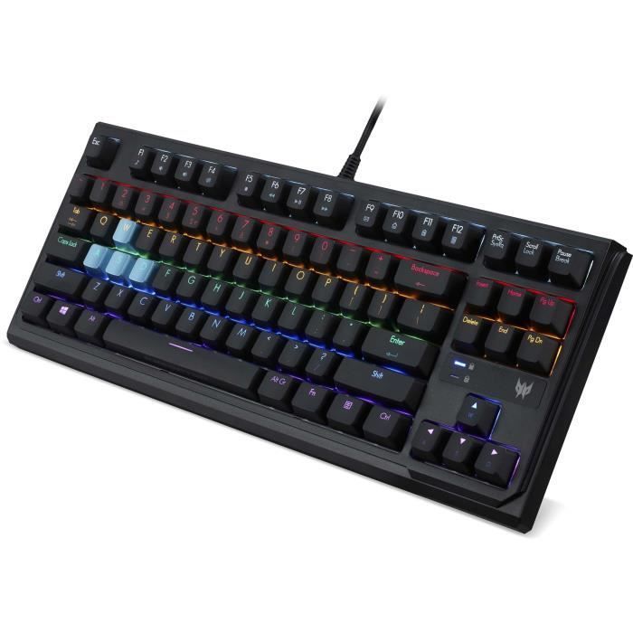 RGB Mechanical Gaming Keyboard - ACER PREDATOR - Aethon 301 TKL - LED Backlighting
