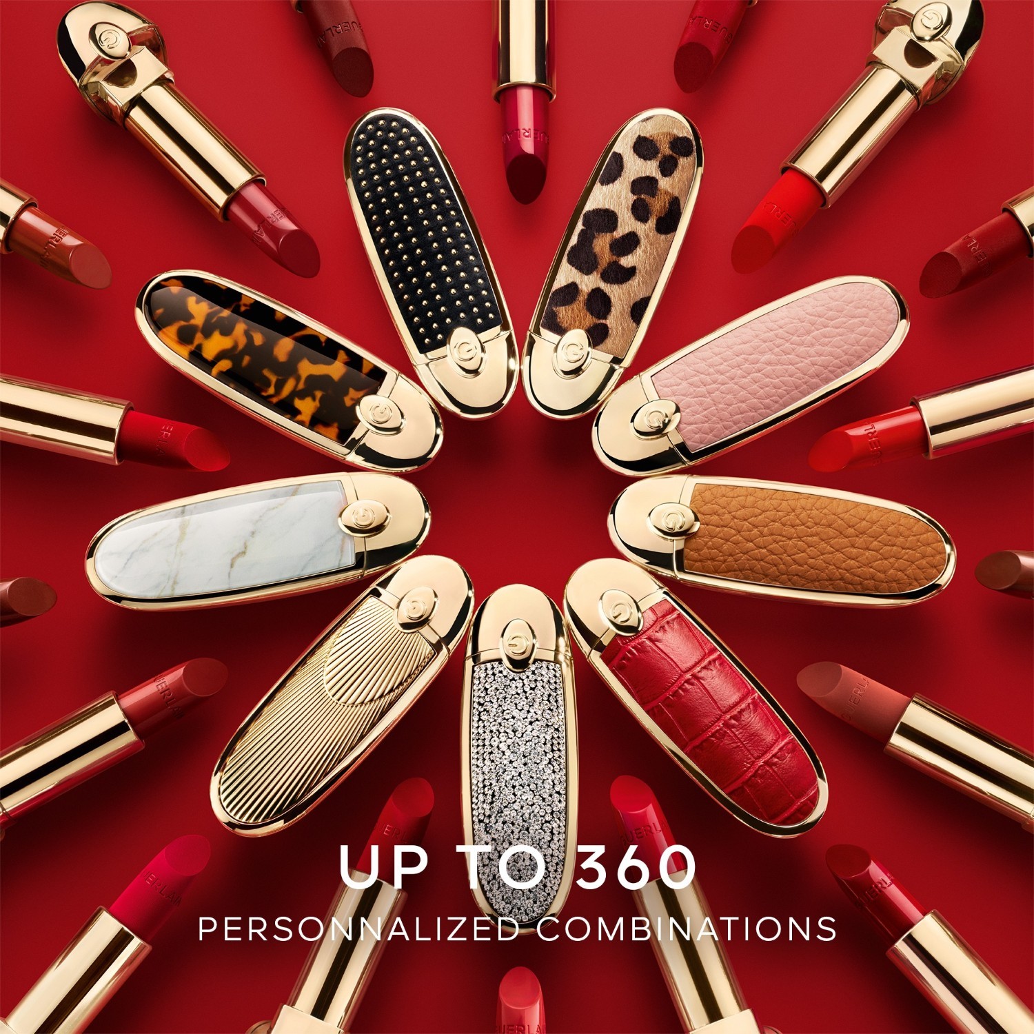 Guerlain lūpu krāsas Rouge G uzpildes iepakojums – satīna apdare – 3,5 g