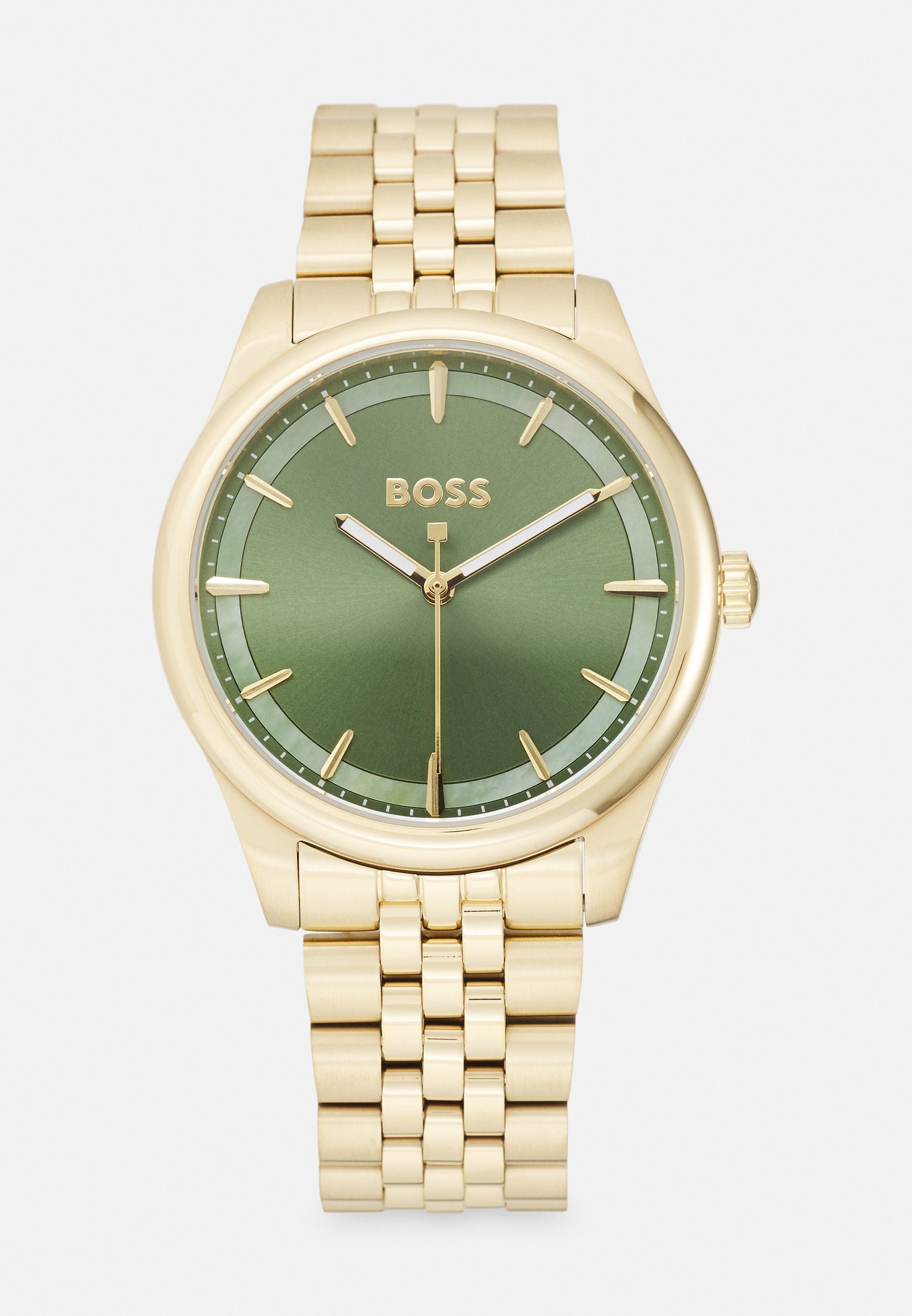 BOSS GRACEFUL - Horloge - goudkleurig/groen