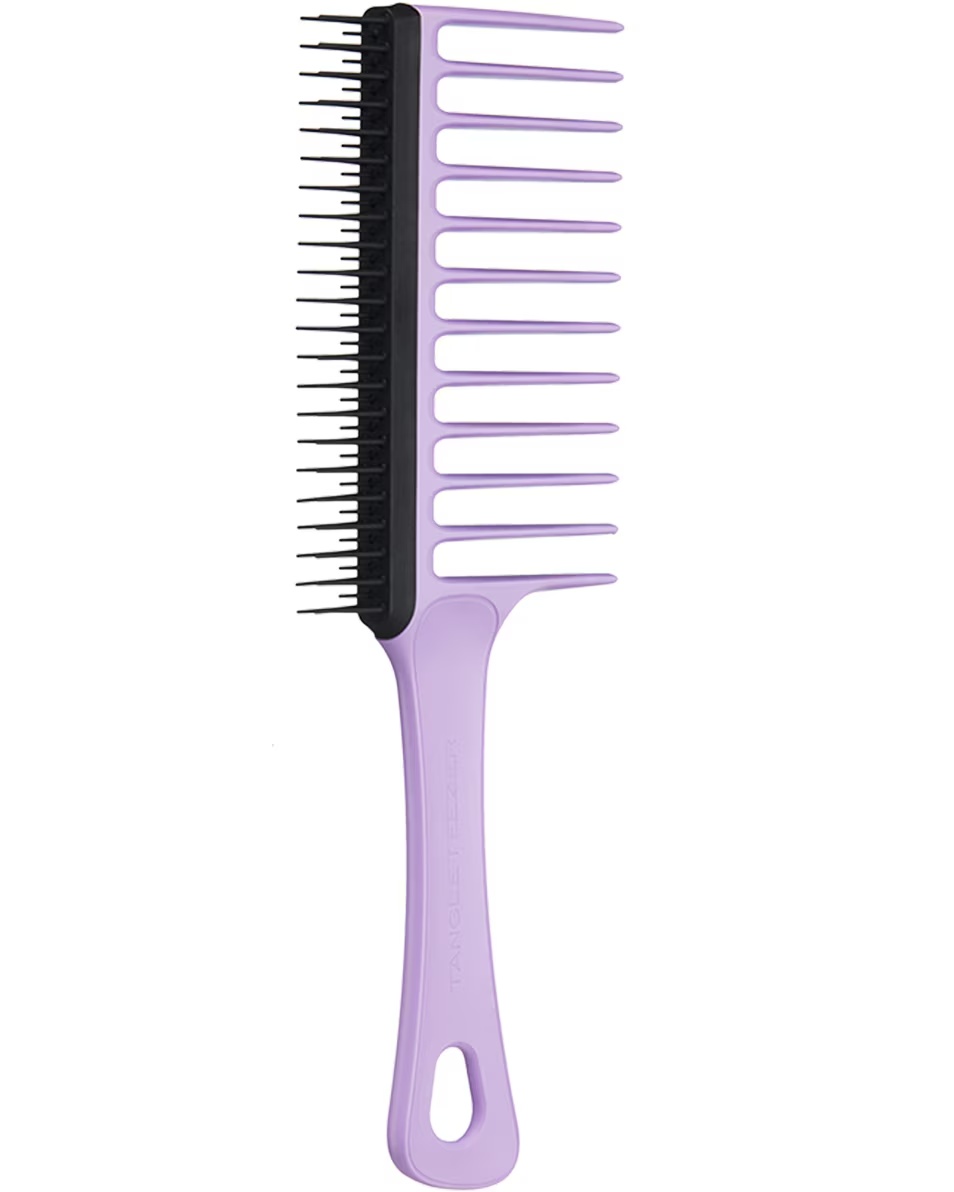 Χτένα με φαρδιά δόντια TANGLE TEEZER, λιλά, μαύρη
