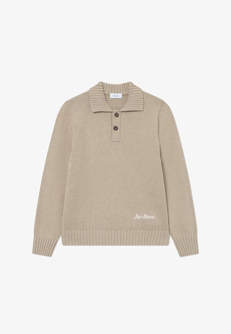 Les Deux BRAD RUGBY UNISEX - Jumper - areia escura