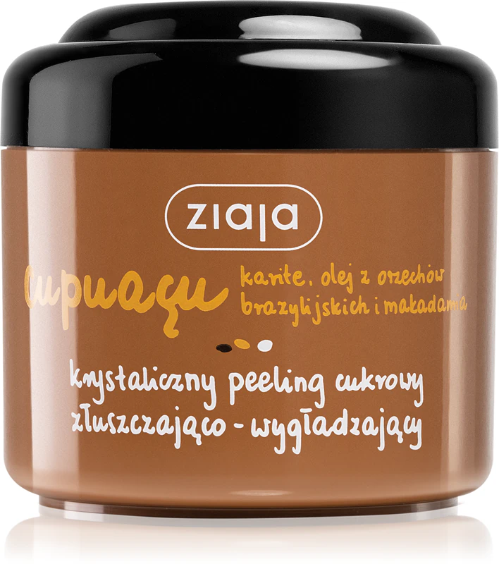 Ziaja Cupuacu kristallijne exfoliërende en gladmakende suikerscrub