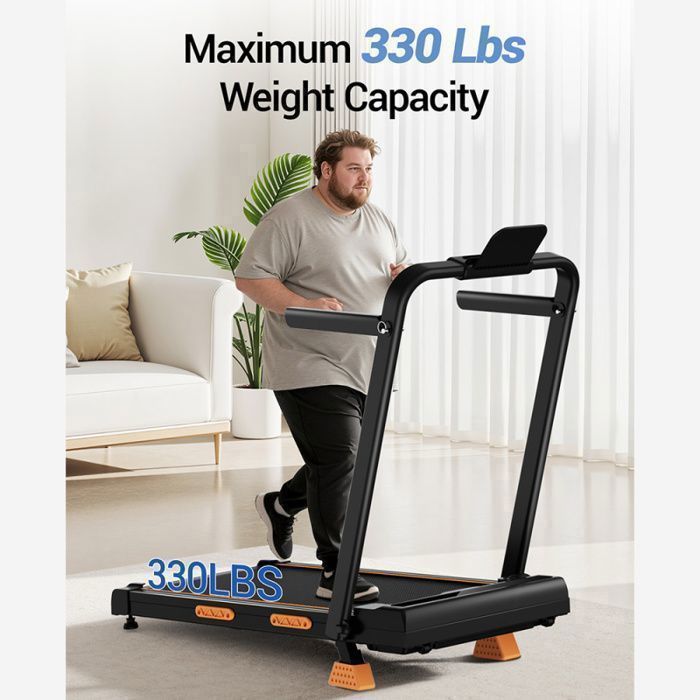 Tapis roulant pieghevole - ROBORE X5F - Velocità massima 10 km/h - Inclinazione 14% - Motore silenzioso da 2,5 CV - Carico massimo 150 kg