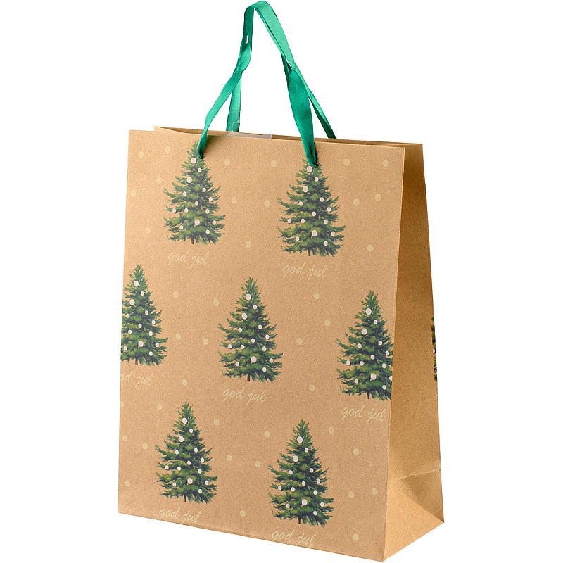 Presentpåse för hemmet 32x26x10 cm kraftpapper
