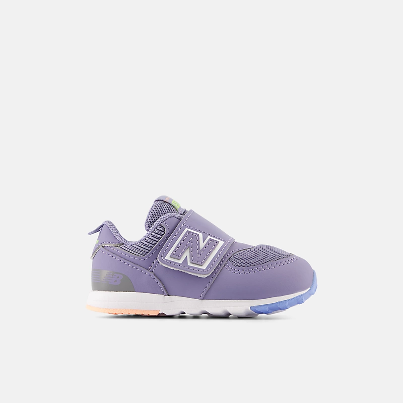 Baby 574 NEW-B Velcro - Roxo Astral com Amarelo Transparente