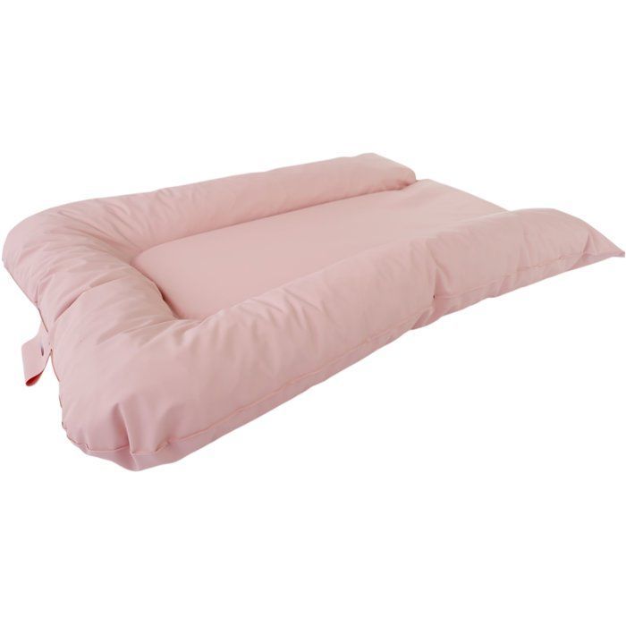 Trocador de fraldas - TINEO - Flocos - PVC - Rosa claro