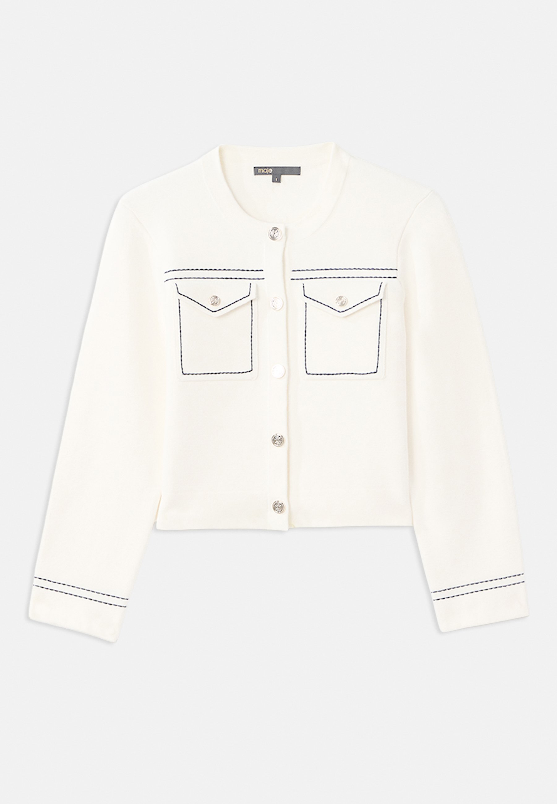 Maje MOUSSAILLON - Blazer - ecru